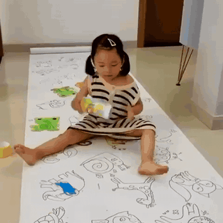 gif — Rollo Gigante para Colorear – Mundo Animal