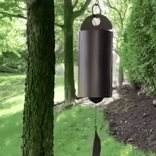 gif — Campanor™ – Campana de Viento de Cobre Envejecido, Tono Grave de Templo