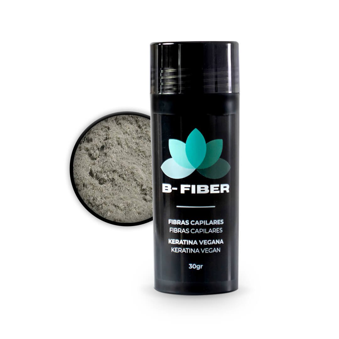 couleur Gris — Fibras Capilares de Queratina – Pack 2 frascos de 30 g