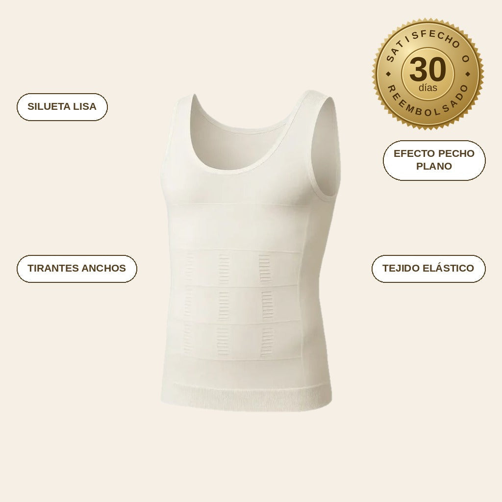 infographie — Camiseta de Compresión Sin Mangas para Hombre