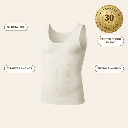 infographie — Camiseta de Compresión Sin Mangas para Hombre