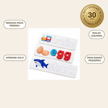 infographie — Juego de Deletreo con Letras de Madera – Aprende Inglés Jugando