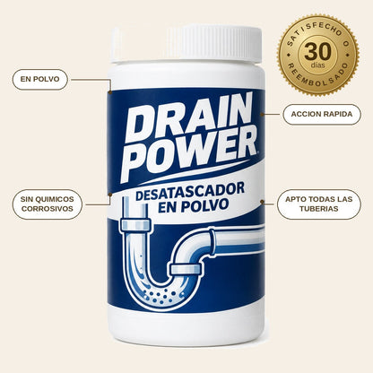 Desatascador de Tuberías Gel Ultra Rápido