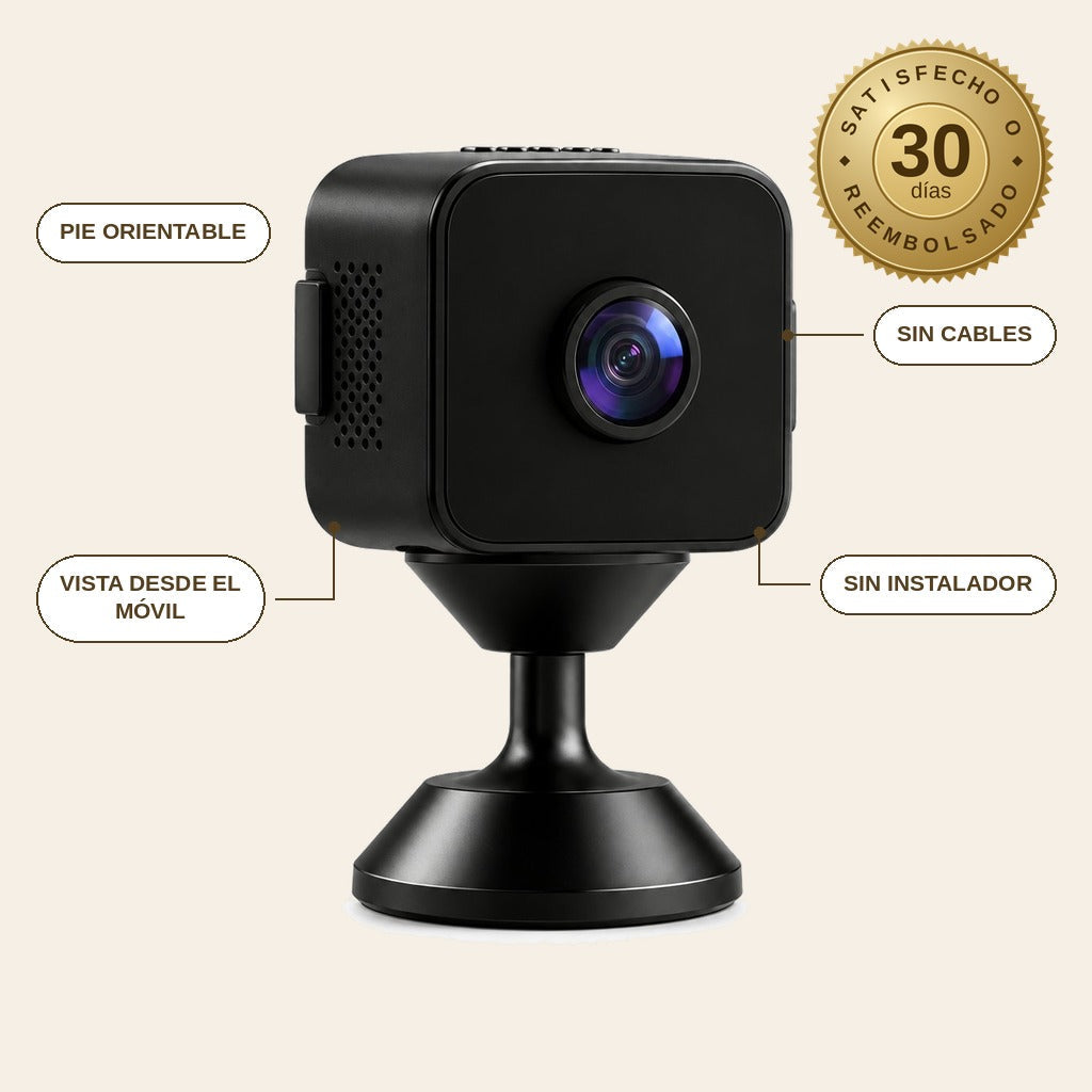 infographie — Mini Cámara WiFi Inalámbrica