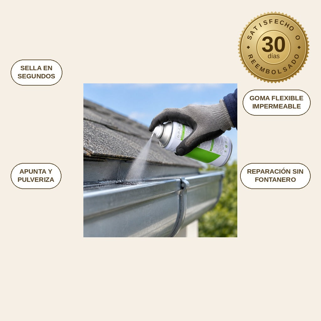 infographie — Spray Sellador Impermeabilizante Antifugas 450 ml