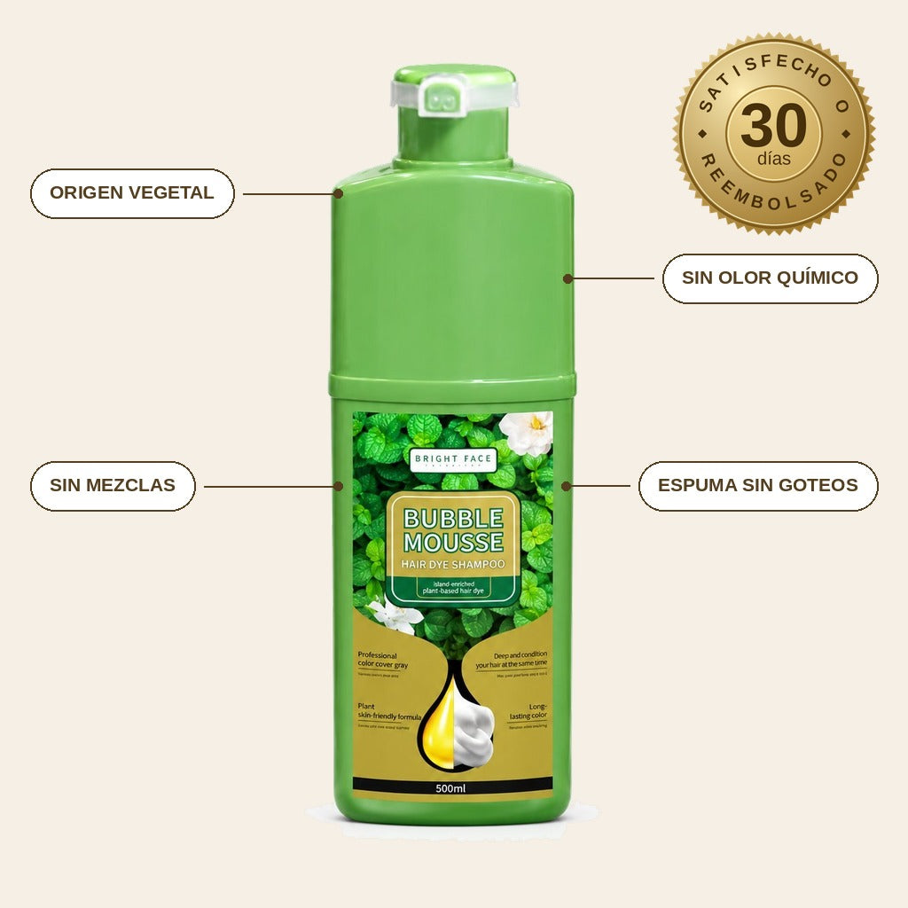 infographie — Tinte Capilar en Espuma de Origen Vegetal – 500 ml