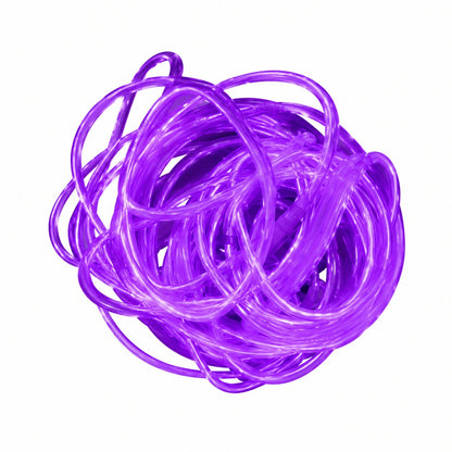 couleur Morado — Cable Neón Interior para Coche – 5 m USB