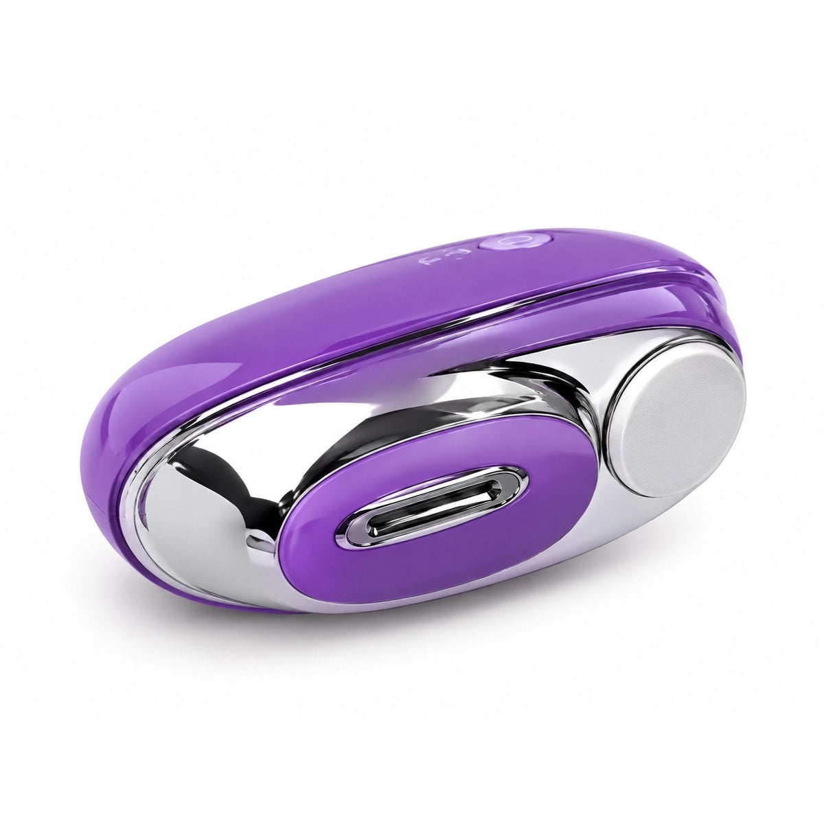 couleur Morado — Cortaúñas Eléctrico 2 en 1 con Lima y Luz LED – Corta y Lima sin Pellizcos