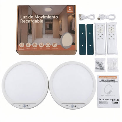 situation — Lámpara LED de Techo Recargable con Sensor de Movimiento