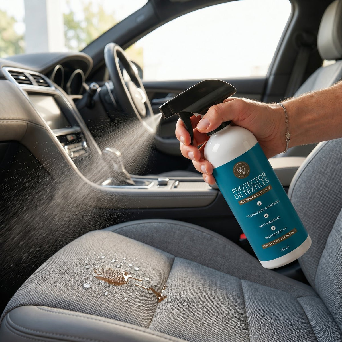 situation — Spray Impermeabilizante para Telas 500 ml – Protector Antimanchas para Sofás, Alfombras y Zapatillas