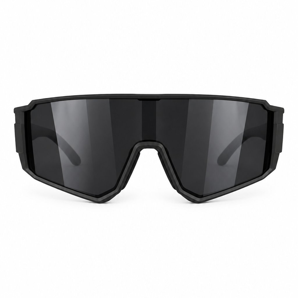 couleur Negro — VeloVista™ – Gafas deportivas panorámicas, lente de una sola pieza y montura TR90 ultraligera
