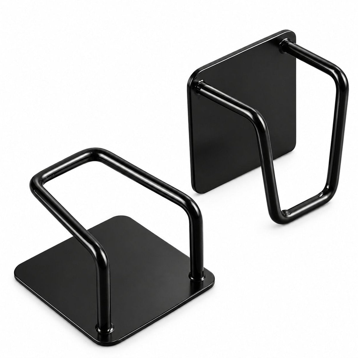 couleur Negro — AdherGancho™ Soporte Adhesivo para Esponja (Pack de 2)
