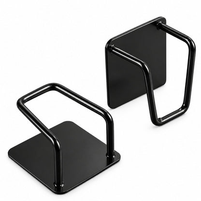 couleur Negro — AdherGancho™ Soporte Adhesivo para Esponja (Pack de 2)