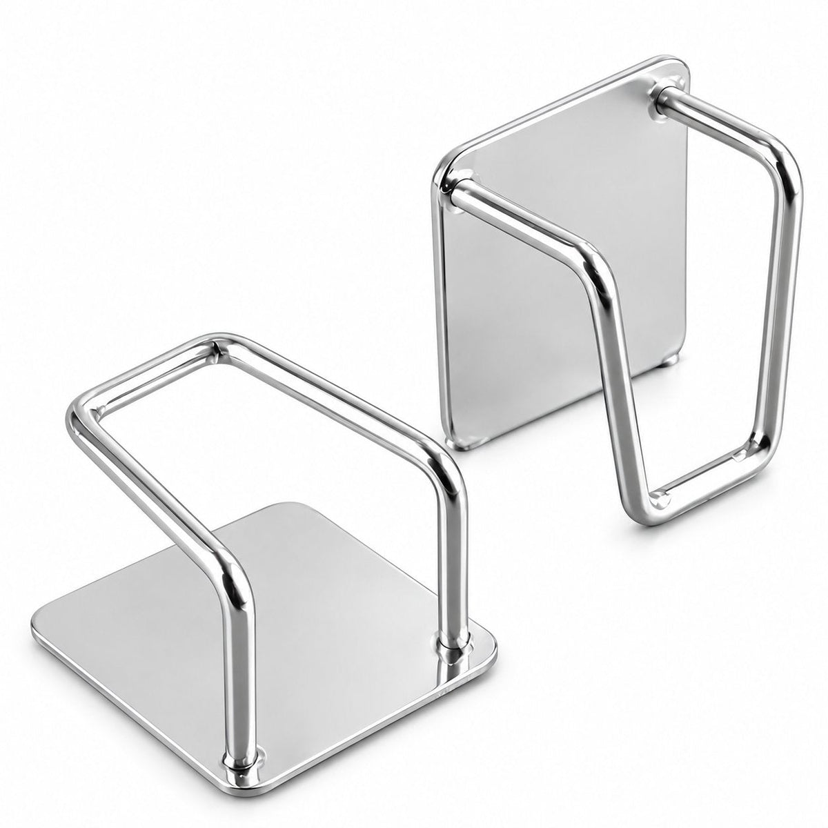 couleur Plateado — AdherGancho™ Soporte Adhesivo para Esponja (Pack de 2)