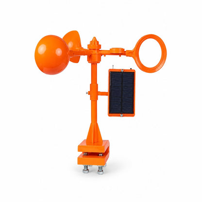 packshot — SolGiro™ – Espantapájaros solar giratorio 360° con destellos y sonido