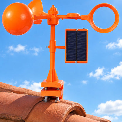 situation — SolGiro™ – Espantapájaros solar giratorio 360° con destellos y sonido