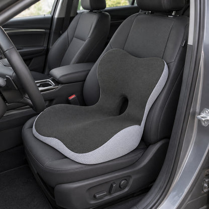 situation — Cojín Ergonómico con Respaldo Lumbar – Asiento y Respaldo de Espuma Viscoelástica en una Sola Pieza