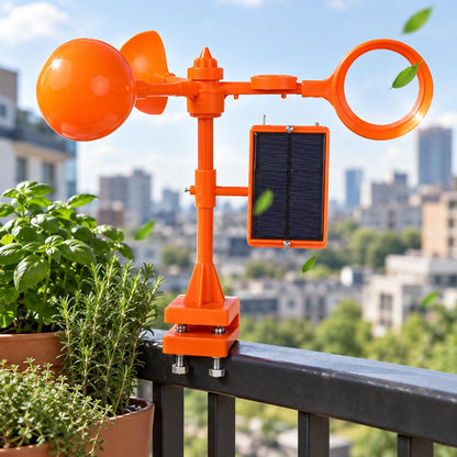 situation — SolGiro™ – Espantapájaros solar giratorio 360° con destellos y sonido