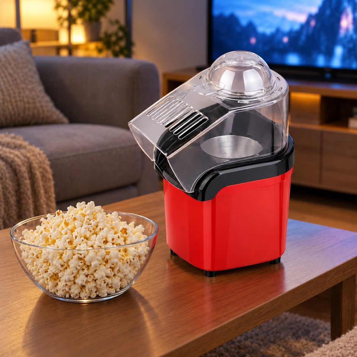 situation — Máquina de Palomitas Sin Aceite – Aire Caliente 1200 W