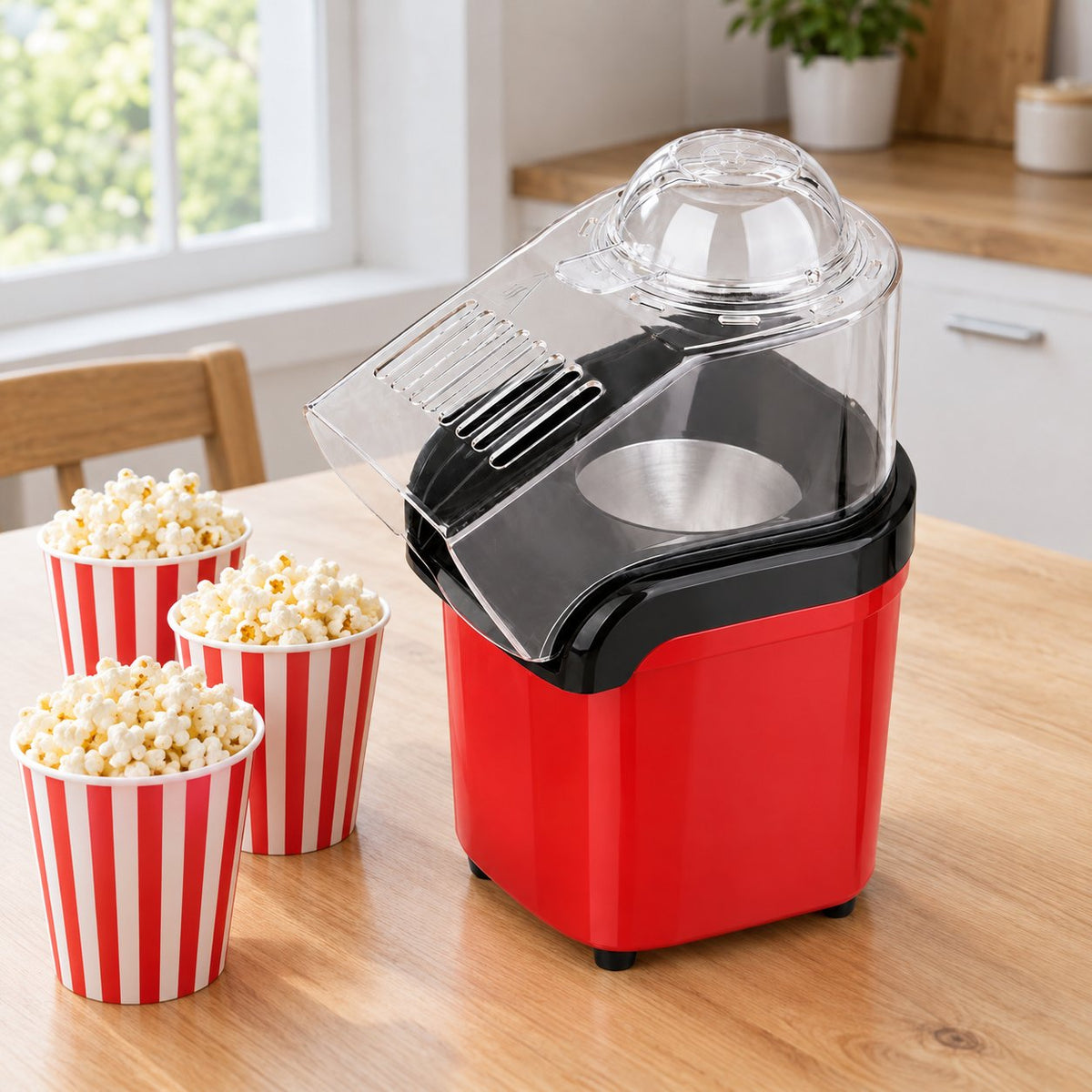 situation — Máquina de Palomitas Sin Aceite – Aire Caliente 1200 W
