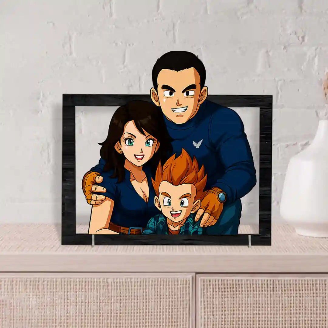 situation — Cuadro Animado 3D Personalizado — Tus personajes salen del marco