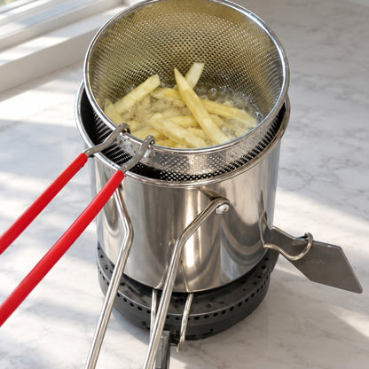 situation — InoxFry™ – Olla Freidora de Acero Inoxidable con Cesta Extraíble