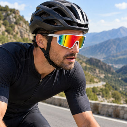 situation — VeloVista™ – Gafas deportivas panorámicas, lente de una sola pieza y montura TR90 ultraligera