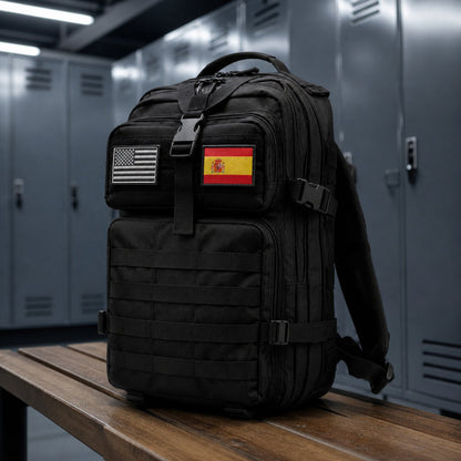 situation — Mochila Táctica Militar 45 L – Sistema MOLLE