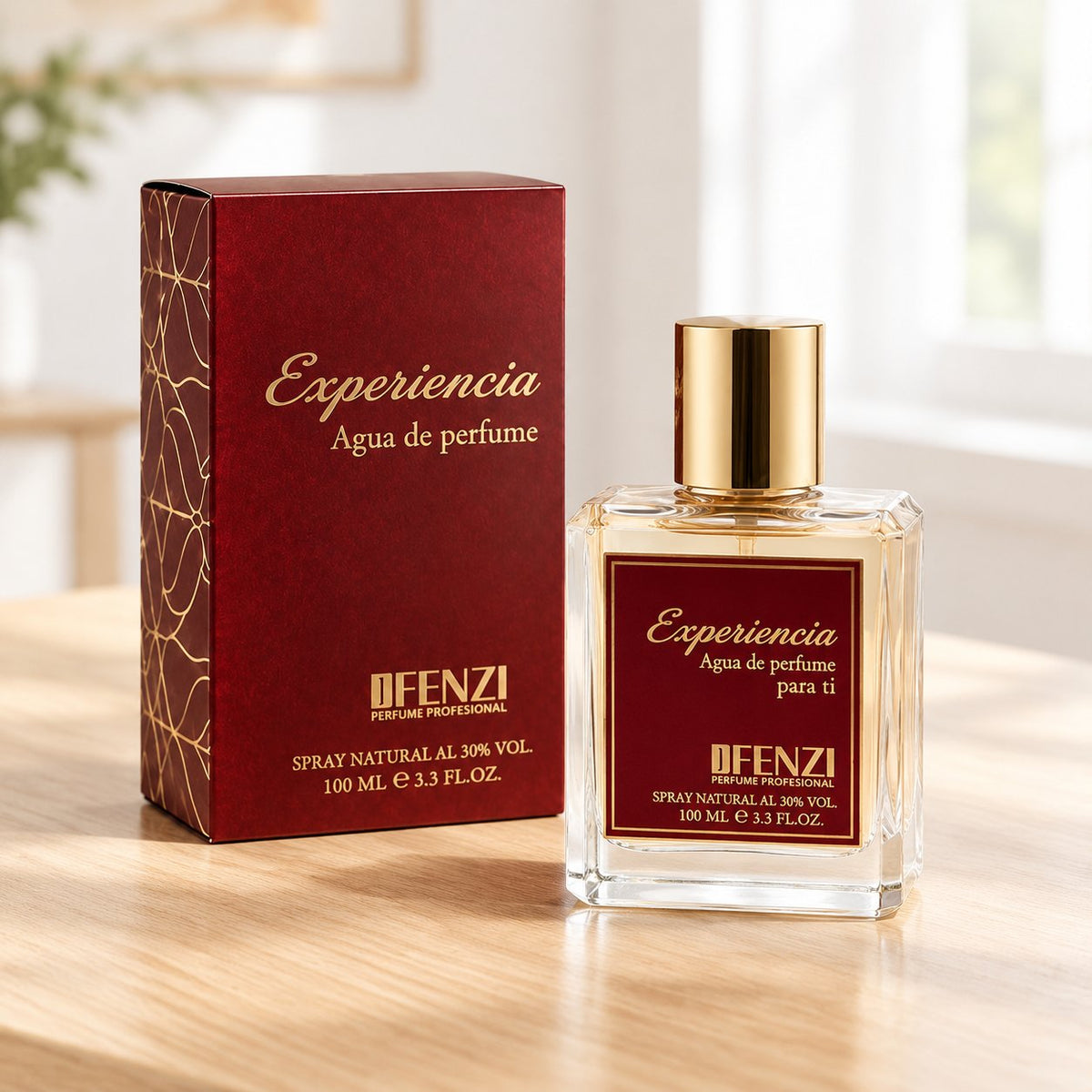 situation — Esencia Ámbar™ – Perfume 100 ml de azafrán, jazmín y ámbar gris + atomizador de viaje de regalo
