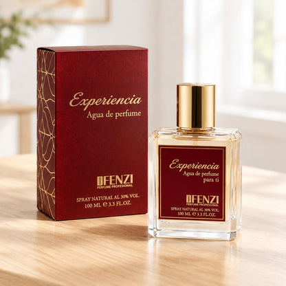 situation — Esencia Ámbar™ – Perfume 100 ml de azafrán, jazmín y ámbar gris + atomizador de viaje de regalo