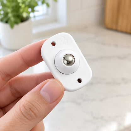 situation — Mini ruedas giratorias 360° autoadhesivas – Lote de 8