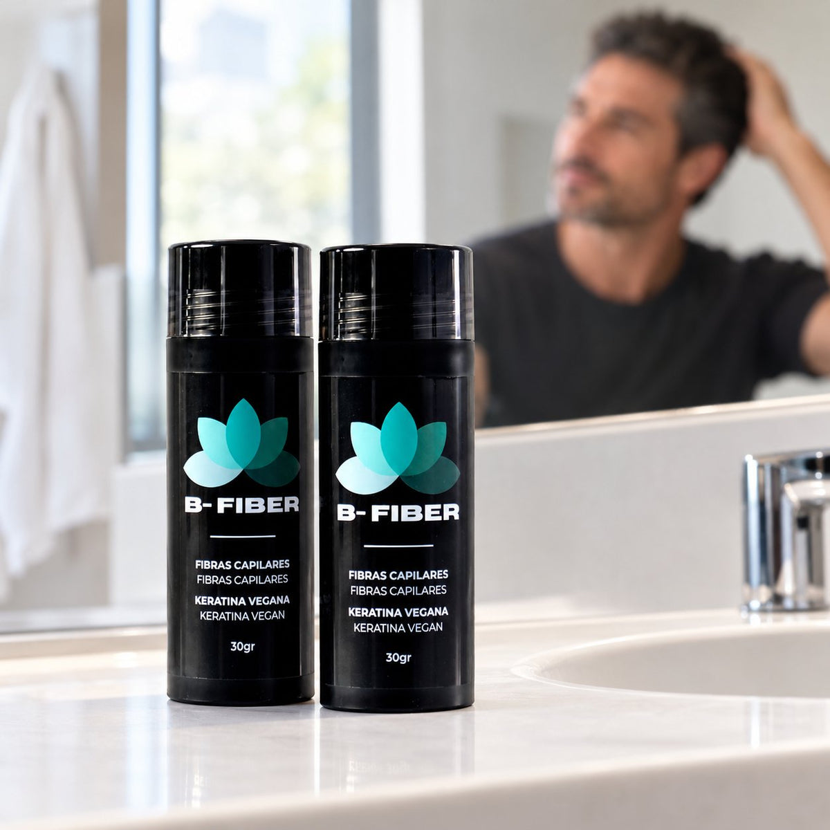 situation — Fibras Capilares de Queratina – Pack 2 frascos de 30 g