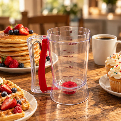 situation — Dispensador de Masa 900 ml – Tortitas, Cupcakes y Gofres sin Goteos