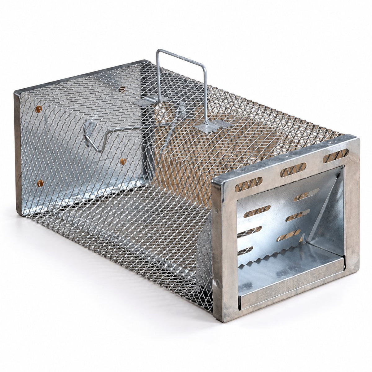 packshot — Trampa Multicaptura para Ratones – Jaula de Metal Galvanizado, Reutilizable y sin Veneno