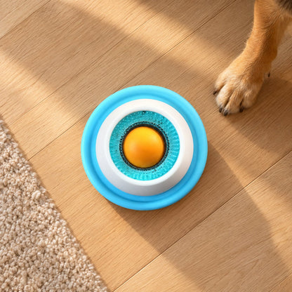 situation — Cuenco Lamedor Anti-Glotón con Bola Giratoria para Perros y Gatos