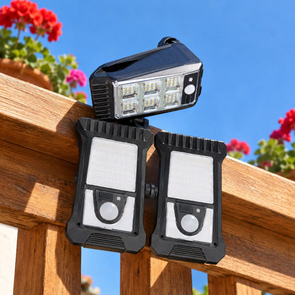 situation — SolClip™ – Lámpara Solar LED con Clip y Sensor de Movimiento, sin cables ni taladros