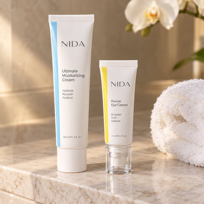 situation — Dúo Antiedad LuminEyes™: Crema Reafirmante + Contorno de Ojos