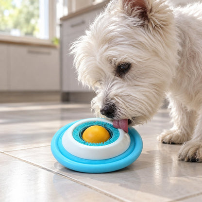 situation — Cuenco Lamedor Anti-Glotón con Bola Giratoria para Perros y Gatos