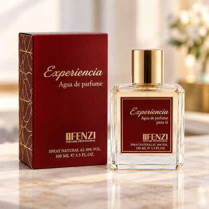 situation — Esencia Ámbar™ – Perfume 100 ml de azafrán, jazmín y ámbar gris + atomizador de viaje de regalo