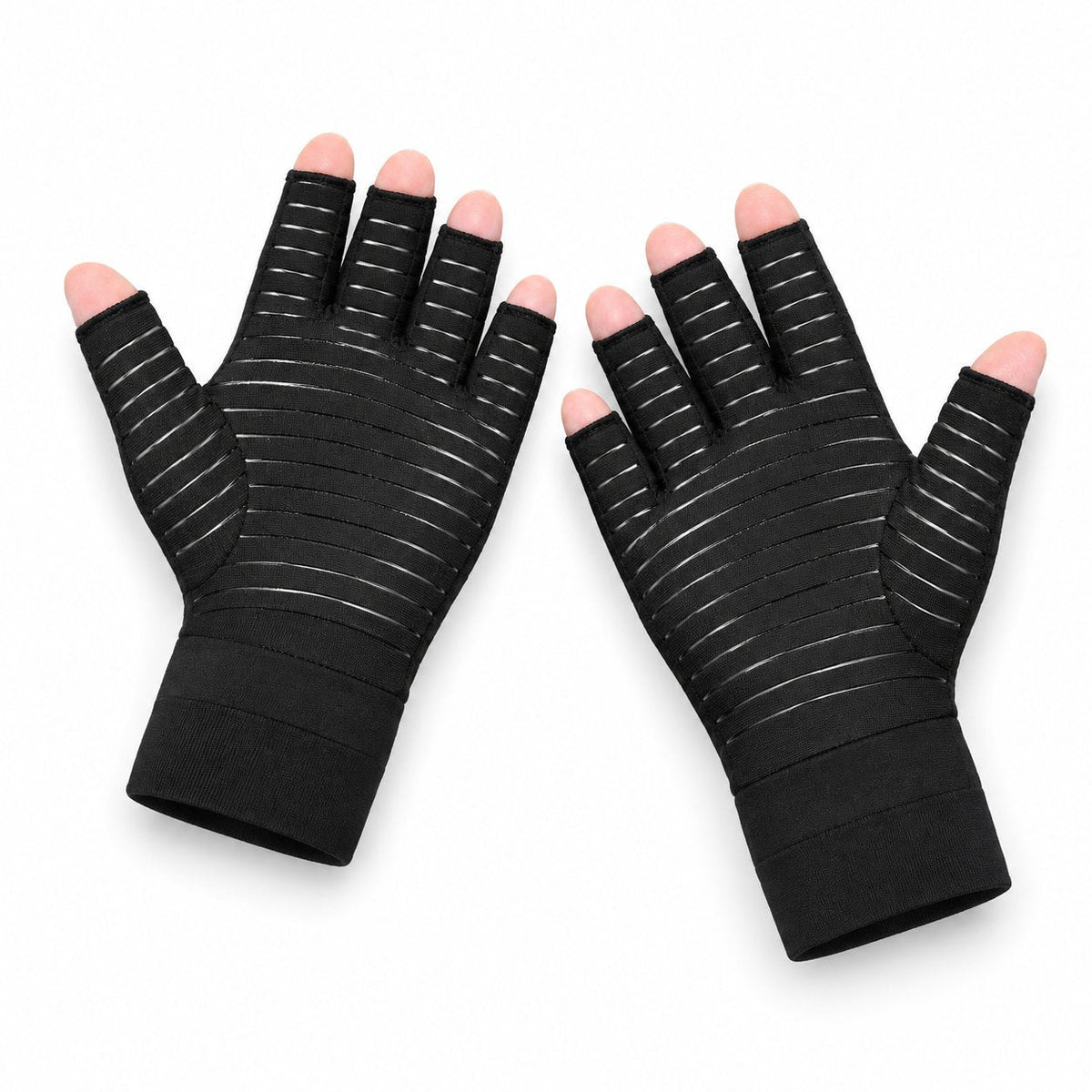 packshot — ManoSuave™ – Guantes de Compresión sin Dedos (Par)