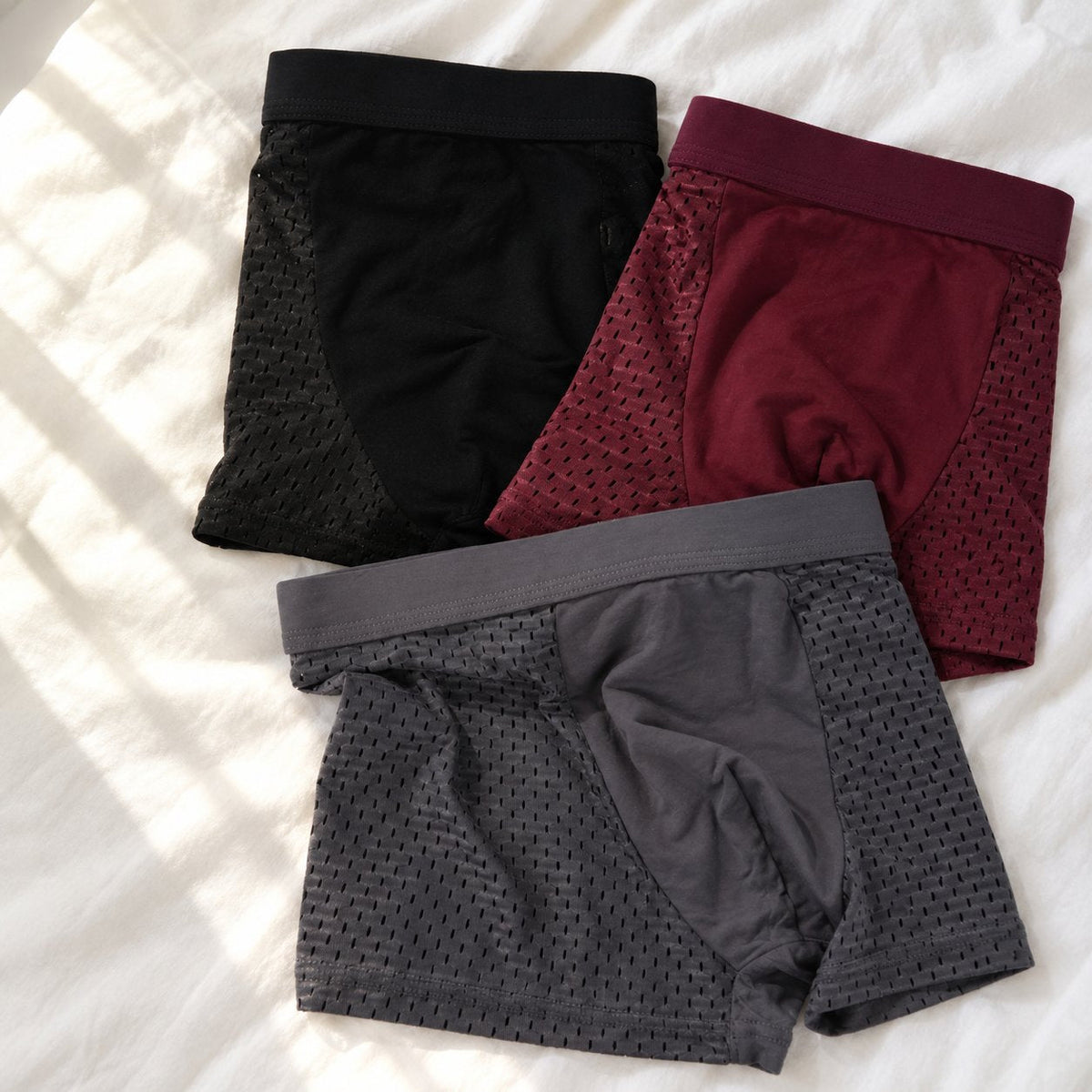 situation — Bóxers de Bambú Transpirables – Pack de 4