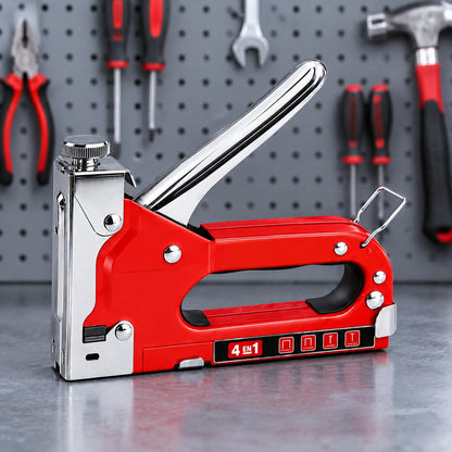 situation — Grapadora Manual 4 en 1 Pro – Madera, Tapicería y Bricolaje