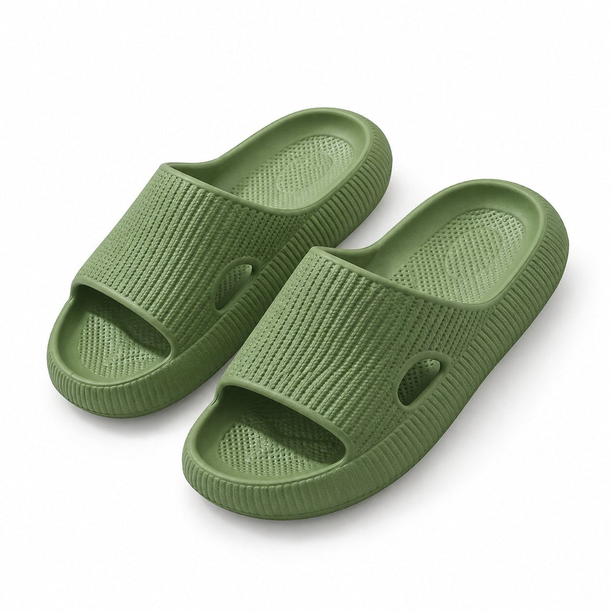 packshot — Chanclas Nube – Suela Gruesa