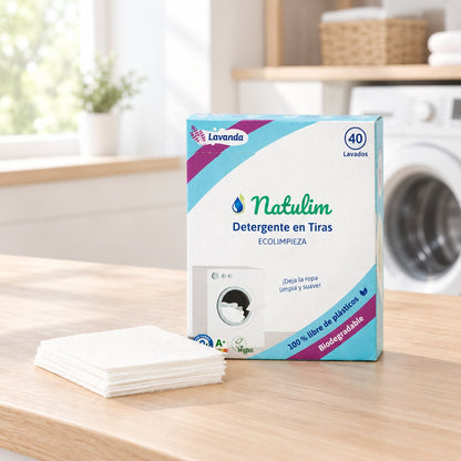situation — Eco-Tiras de Detergente · 40 lavados