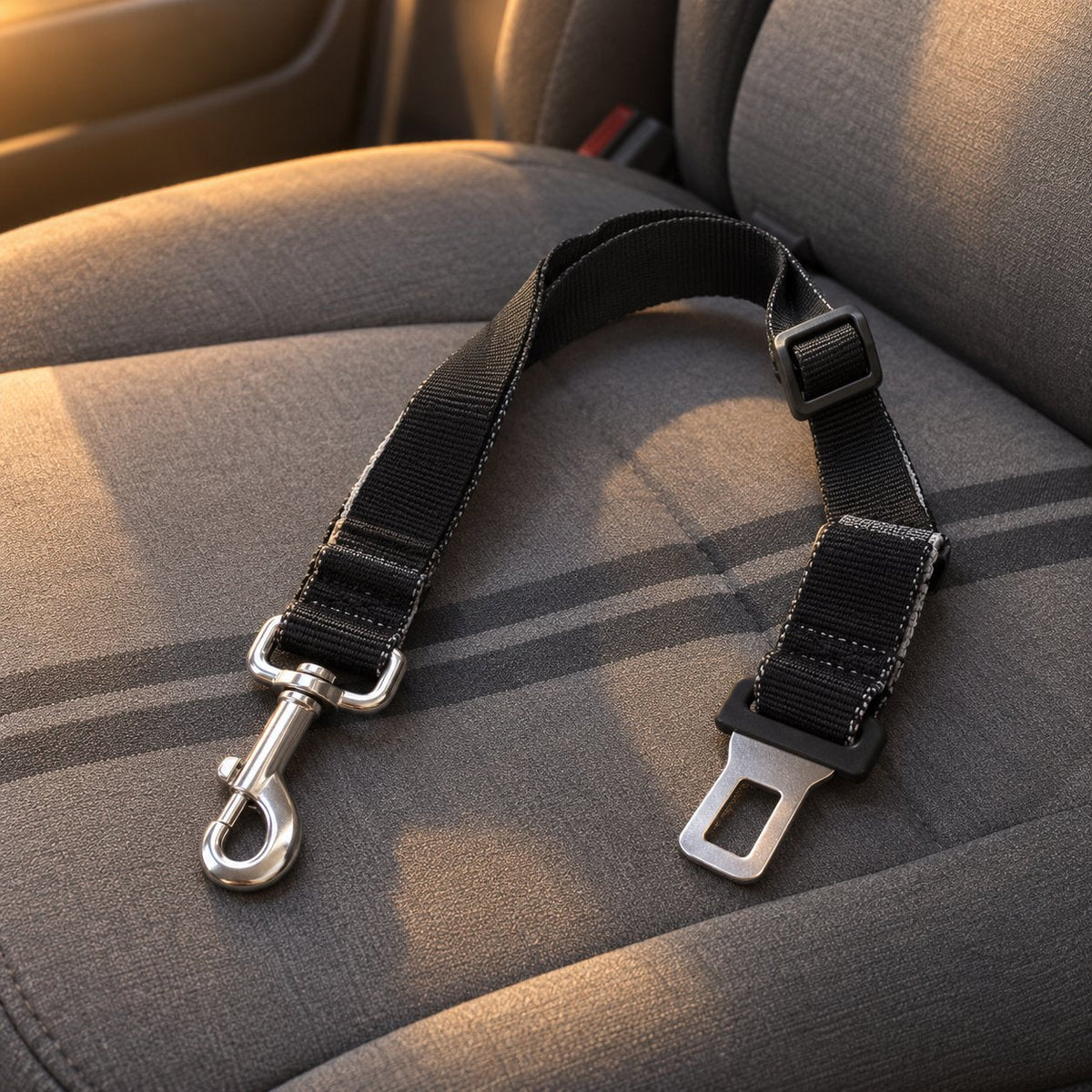 situation — Cinturón de Seguridad para Perro – Correa de Coche con Mosquetón Giratorio