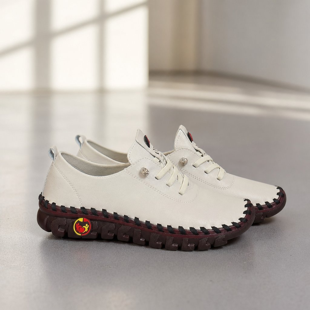 situation — Mocasines de piel suave con suela flexible – Comodidad de la mañana a la noche