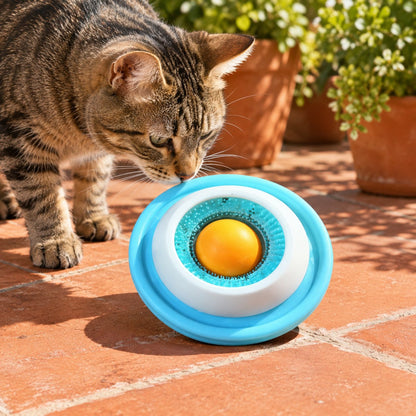 situation — Cuenco Lamedor Anti-Glotón con Bola Giratoria para Perros y Gatos