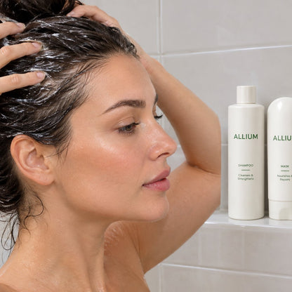 situation — Kit Capilar Fortificante NutriCapil™ con Cebolla – Champú, Mascarilla y Sérum