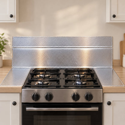 situation — Lámina Adhesiva de Aluminio Antigrasa para Cocina – Rollo 60 cm × 5 m