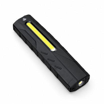 packshot — Linterna LED EDC Recargable de Bolsillo – 1300 Lúmenes, Luz UV y Punto Rojo